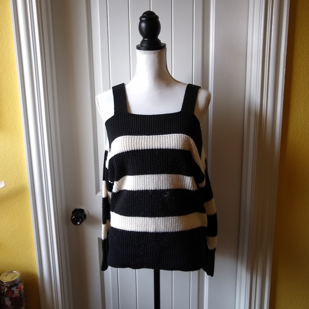 New York & Company Off Shoulder Sweater - Picture 2 of 9